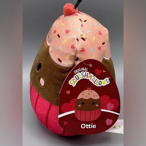 NWT 12” Ottie the Chocolate Cupcake Squishmallow — Valentines Day Collection - Picture 4 of 5